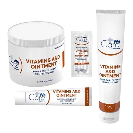 Dynarex Dynarex Vitamins A&D Ointment, 5g packet 1150